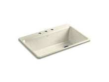 Load image into Gallery viewer, KOHLER K-5871-3A2-FD Riverby 33&quot; x 22&quot; x 9-5/8&quot; top-mount single-bowlkitchen sink with accessories
