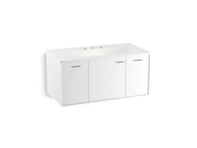Load image into Gallery viewer, KOHLER K-99561-1WA Jute 42&quot; wall-hung bathroom vanity cabinet with 1 door and 2 drawers
