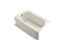 Load image into Gallery viewer, KOHLER K-721 Memoirs 60&quot; x 33-3/4&quot; alcove bath with left-hand drain
