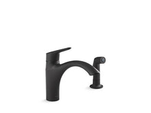 Load image into Gallery viewer, KOHLER 30471 Rival Single-handle kitchen sink faucet with side sprayer

