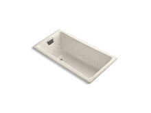 Load image into Gallery viewer, KOHLER K-852-GBN-47 Tea-for-Two 60&quot; x 32&quot; drop-in BubbleMassage air bath with Vibrant Brushed Nickel airjet finish
