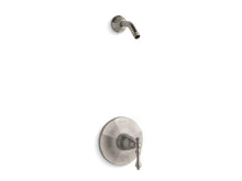Load image into Gallery viewer, KOHLER TLS13493-4-BN Kelston Rite-Temp(R) Shower Valve Trim With Lever Handle, Less Showerhead in Vibrant Brushed Nickel
