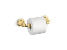 Load image into Gallery viewer, KOHLER 10554-PB Devonshire Toilet Paper Holder in Vibrant Polished Brass
