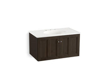 Load image into Gallery viewer, KOHLER K-99518-1WC Damask 36&quot; wall-hung bathroom vanity cabinet with 2 doors
