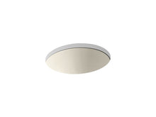 Load image into Gallery viewer, KOHLER 2205-47 Caxton Oval 17&quot; X 14&quot; Undermount Bathroom Sink With Center Drain in Almond

