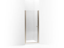 Load image into Gallery viewer, KOHLER K-702402-L Fluence Pivot shower door, 65-1/2&quot; H x 30 - 31-1/2&quot; W, with 1/4&quot; thick Crystal Clear glass
