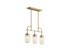 Load image into Gallery viewer, KOHLER 22658-CH03-BGL Artifacts Three-Light Linear in Moderne Brushed Gold
