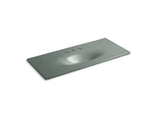 Load image into Gallery viewer, KOHLER K-3053-8 Iron/Impressions 49&quot; Enameled cast iron vanity top with integrated oval sink
