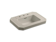 Load image into Gallery viewer, KOHLER K-2323-8-G9 Kathryn Bathroom sink basin with 8&quot; widespread faucet holes
