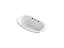 Load image into Gallery viewer, KOHLER K-5714-GCW-0 Underscore Oval 60&quot; x 36&quot; drop-in BubbleMassage(TM) Air Bath with Bask heated surface and chromatherapy
