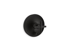 Load image into Gallery viewer, KOHLER K-T14501-3 Purist Rite-Temp valve trim with push-button diverter and cross handle
