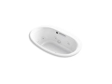 Load image into Gallery viewer, KOHLER K-5714-H2-0 Underscore Oval 60&quot; x 36&quot; drop-in whirlpool with heater without jet trim
