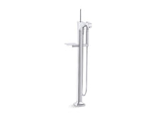 Load image into Gallery viewer, KOHLER K-T97331-4 Margaux Floor-mount bath filler trim with handshower
