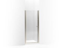 Load image into Gallery viewer, KOHLER K-702402-L Fluence Pivot shower door, 65-1/2&quot; H x 30 - 31-1/2&quot; W, with 1/4&quot; thick Crystal Clear glass
