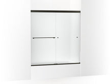 Load image into Gallery viewer, KOHLER K-707002-D3 Revel Sliding bath door, 62&quot; H x 56-5/8 - 59-5/8&quot; W, with 5/16&quot; thick Frosted glass
