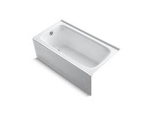 Load image into Gallery viewer, KOHLER K-1150-LAW Bancroft 60&quot; x 32&quot; alcove bath with Bask heated surface, integral apron, and left-hand drain
