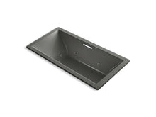 Load image into Gallery viewer, KOHLER K-1835-JH Underscore 72&quot; x 36&quot; heated whirlpool bath with center drain
