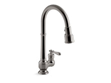Load image into Gallery viewer, KOHLER K-99260 Artifacts Pull-down kitchen sink faucet with three-function sprayhead
