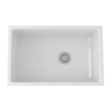 Load image into Gallery viewer, ROHL 6307 Allia 32&quot; Fireclay Single Bowl Undermount Kitchen Sink

