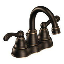 Load image into Gallery viewer, Moen WS84003 Traditional 1.2 GPM Two Handle High Arc Bathroom Faucet in Mediterranean Bronze
