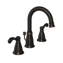 Load image into Gallery viewer, Moen WS84004 Traditional Two Handle High Arc Bathroom Faucet in Mediterranean Bronze
