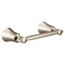 Load image into Gallery viewer, Moen YB0308 Polished nickel pivoting paper holder
