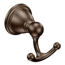 Load image into Gallery viewer, Moen YB2203 Oil rubbed bronze double robe hook
