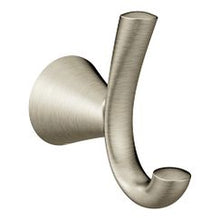 Load image into Gallery viewer, Moen YB2303 Brushed nickel double robe hook
