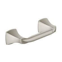 Load image into Gallery viewer, Moen YB5108 Brushed nickel pivoting paper holder
