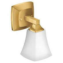 Load image into Gallery viewer, Moen YB5161 Brushed gold one globe bath light
