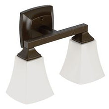 Load image into Gallery viewer, Moen YB5162 Oil rubbed bronze two globe bath light
