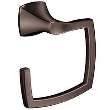 Load image into Gallery viewer, Moen YB5186 Oil rubbed bronze towel ring
