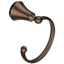 Load image into Gallery viewer, Moen YB5286 Oil rubbed bronze towel ring

