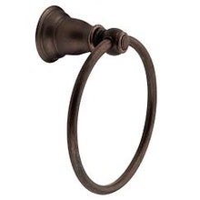 Load image into Gallery viewer, Moen YB5486 Oil rubbed bronze towel ring

