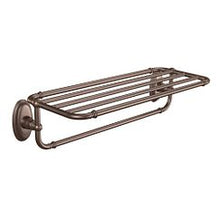 Load image into Gallery viewer, Moen YB5494 Oil rubbed bronze towel shelf
