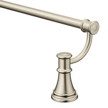 Load image into Gallery viewer, Moen YB6424 Brushed nickel 24&quot; towel bar
