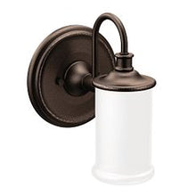 Load image into Gallery viewer, Moen YB6461 Oil rubbed bronze one globe bath light
