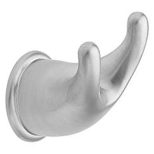 Load image into Gallery viewer, Moen YB8003 Brushed chrome double robe hook
