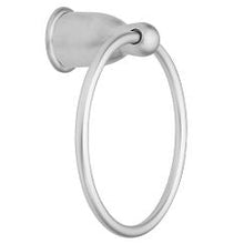 Load image into Gallery viewer, Moen YB8086 Brushed chrome towel ring
