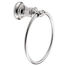 Load image into Gallery viewer, Moen YB9886 Chrome towel ring
