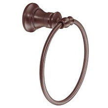 Load image into Gallery viewer, Moen YB9886 Oil rubbed bronze towel ring
