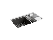 Load image into Gallery viewer, Riverby 33&quot; undermount double-bowl workstation kitchen sink
