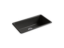 Load image into Gallery viewer, Iron/Tones 33&quot; top-/undermount single-bowl kitchen sink
