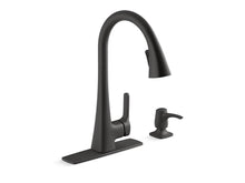 Load image into Gallery viewer, KOHLER K-R22867-SD Maxton Pull-down kitchen faucet with soap/lotion dispenser
