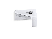 Load image into Gallery viewer, Parallel Wall-mount single-handle bathroom sink faucet, 1.2 gpm
